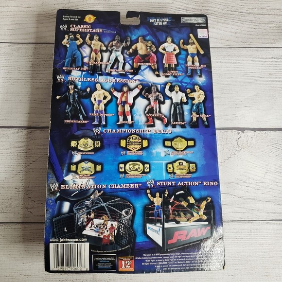 WWE 2004 Off the Ropes Triple H Series 7 Action Figure Jakks Pacific- NIB READ - Picture 6 of 8